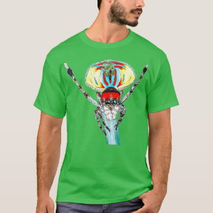Peacock spider Maratus volans  T-Shirt