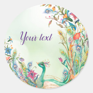 Peacock Stickers