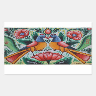 Peacock stickers