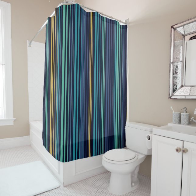 Peacock Stripes (In Situ)