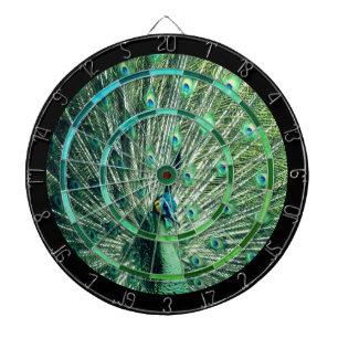 Peacock Strut Regulation Dartboard