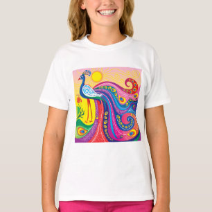 Peacock Sunrise T-Shirt