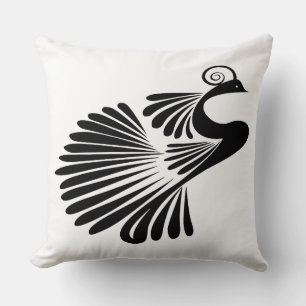 Peacock Throw Pillow