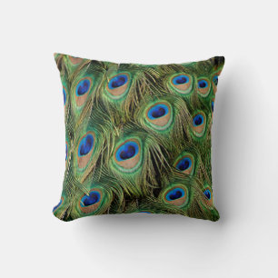 Peacock Throw Pillow