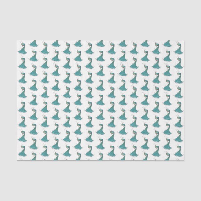 Peacock Tissue Paper (Front)