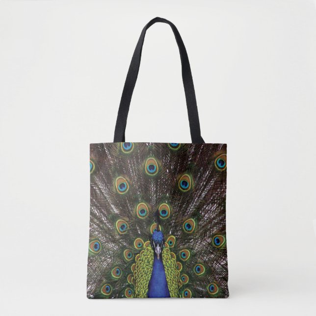 Peacock Tote Bag (Front)