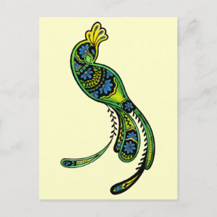 Peacock Ver 2 Postcard