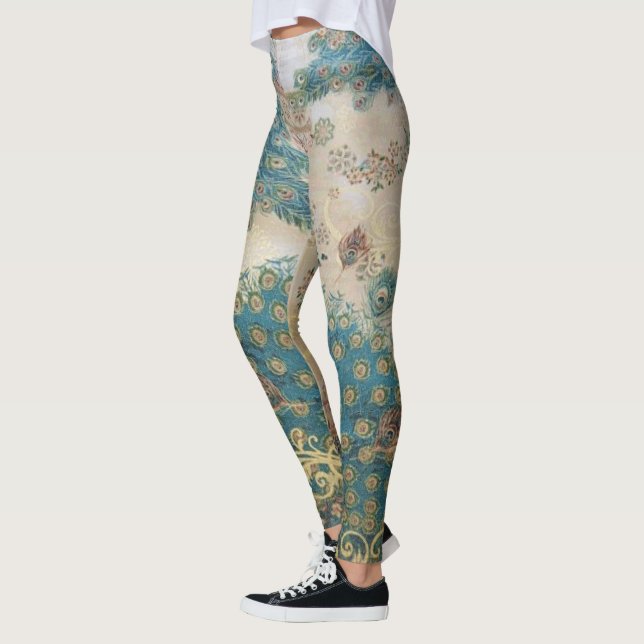 Peacock vintage - Leggings (Gauche)