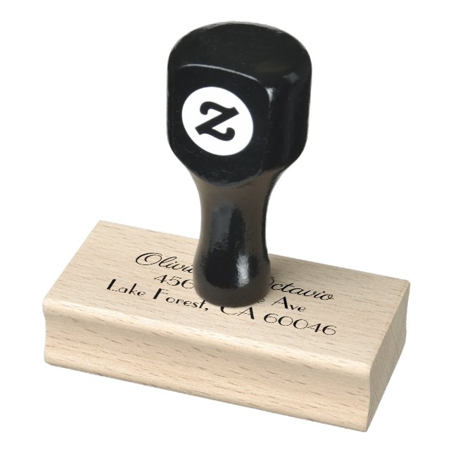 Peacock Wedding Rubber Stamp (Stamp)