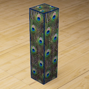 Peacock Wine Box