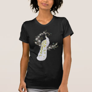 Peacock with Magnolia T-Shirt