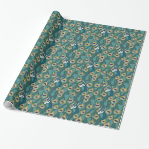 Peacock Wrapping Paper