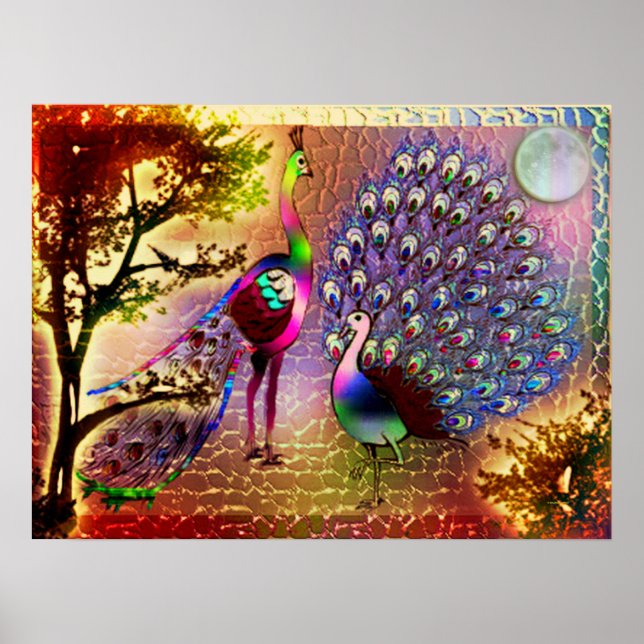 Peacocks2 Poster (Front)