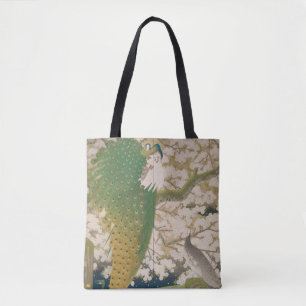 Peacocks and Cherry Tree (1925) Tote Bag