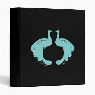 PEACOCKS en Classeur AQUA