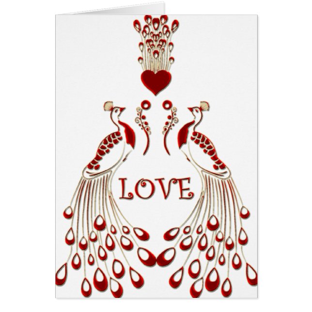 Peacocks Love (Front)