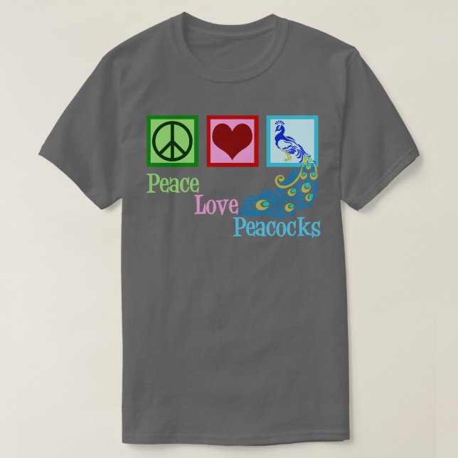 Peacocks T-Shirt (Design Front)