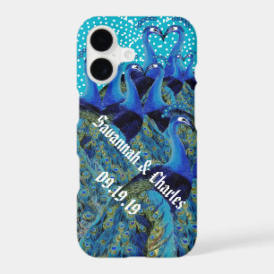 Peacocks vintages Embrasser les cadeaux de mariage