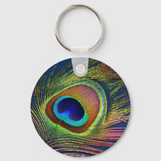 peacocky keychain