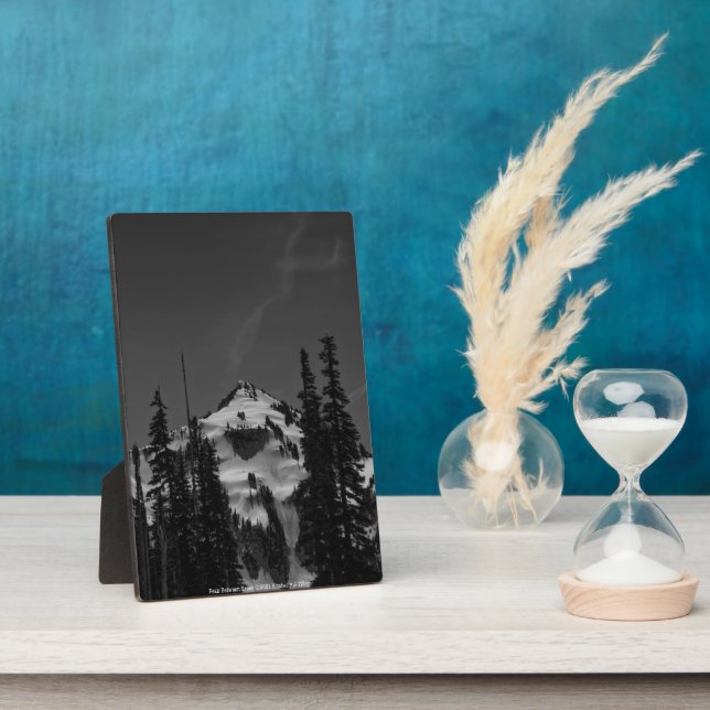 Peak Between Trees Plaque (Side)