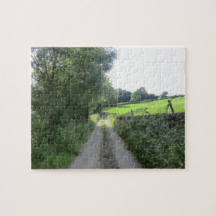 Peak District Country Lane Jigsaw Puzzle