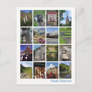 Peak District multi-image 3 Postcard