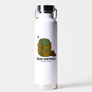 Peak District National Park Backpack Water Bottle