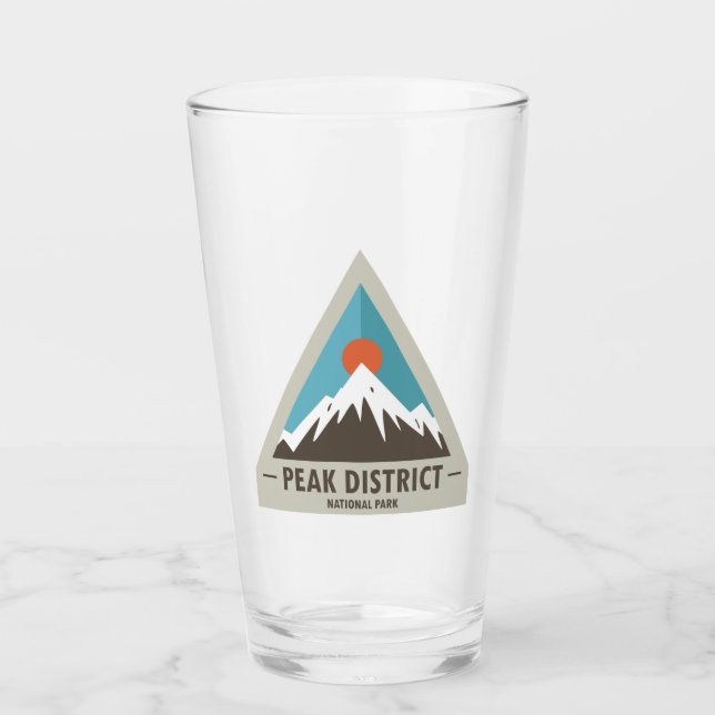 Peak District National Park Glass (Front)