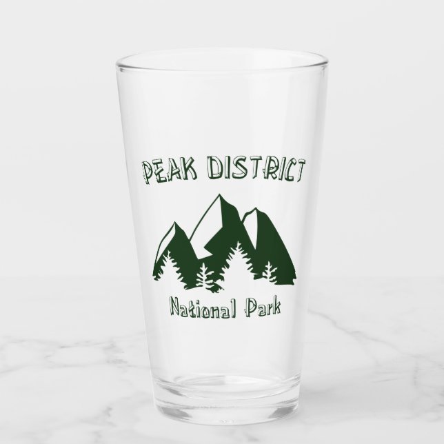 Peak District National Park Glass (Front)