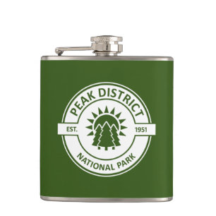 Peak District National Park Hip Flask