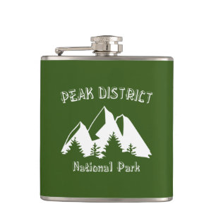 Peak District National Park Hip Flask