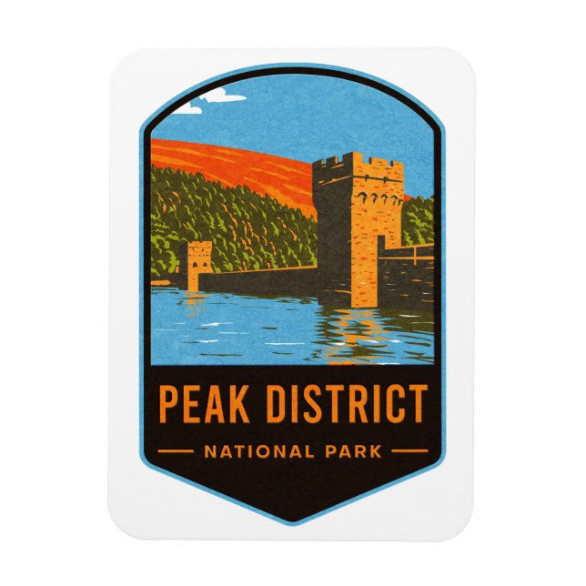 Peak District National Park Magnet (Vertical)