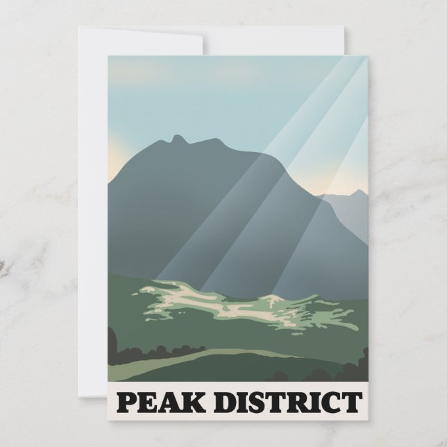 Peak District National Park Save The Date (Front)
