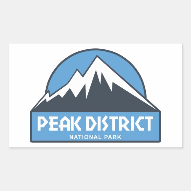 Peak District National Park Sticker (Front)