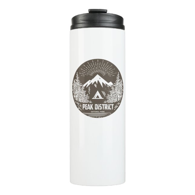 Peak District National Park Thermal Tumbler (Front)