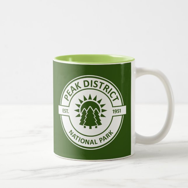 Peak District National Park Two-Tone Coffee Mug (Right)