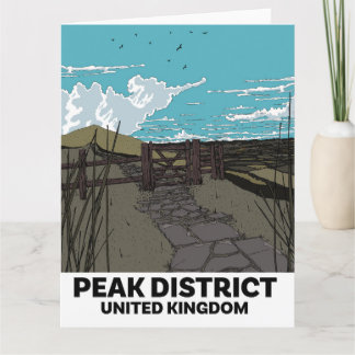 Peak District United Kingdom Card