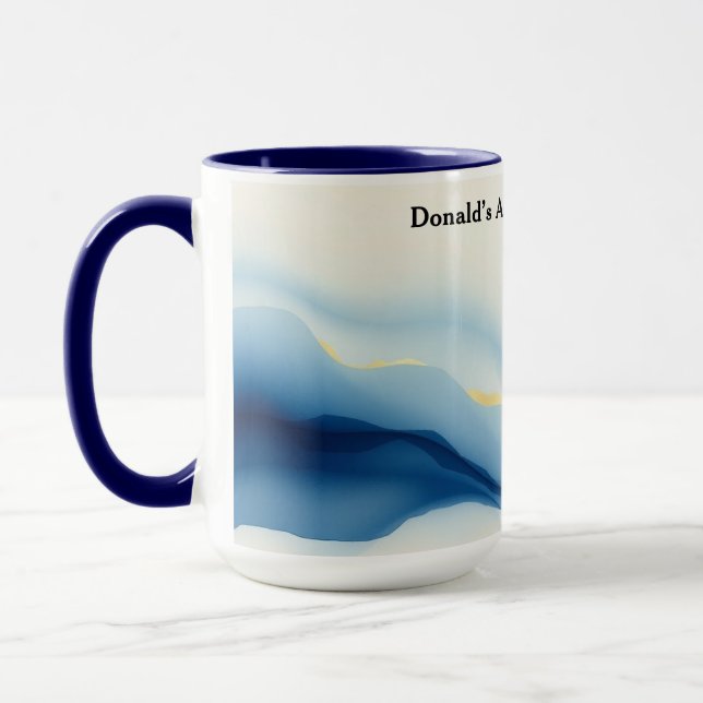 Peak Performance Flow State Custom Coffee Mug (Left)