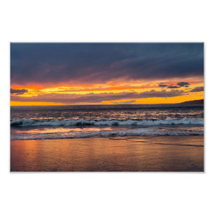 Peak Sunset - Marina Del Rey, CA Photo Print