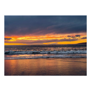 Peak Sunset - Marina Del Rey, CA Photo Print