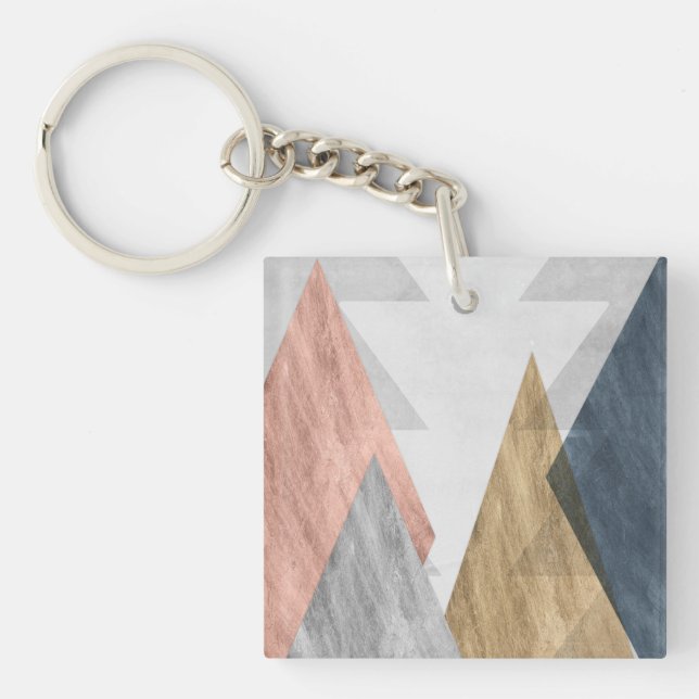 Peaks II Keychain (Front)