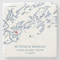 Peaks Island Maine Destination Wedding Favour