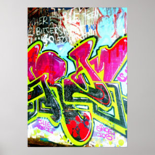 Peaks Island, Maine graffiti Poster