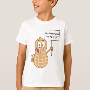 Peanut Allergy 2 (customizable) T-Shirt