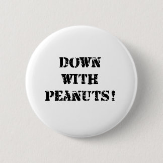 Peanut Allergy 2 Inch Round Button