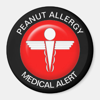 Peanut Allergy Magnet