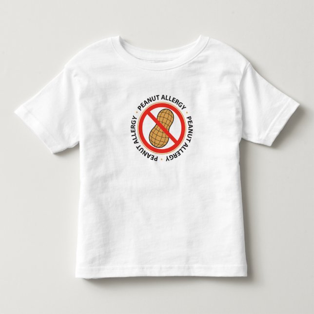 Peanut Allergy T-Shirt (Front)