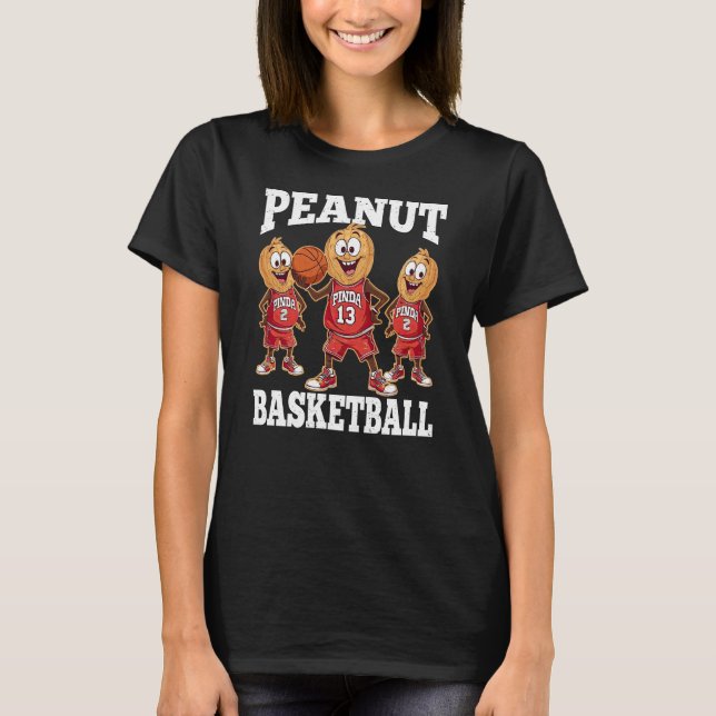 Peanut Basketball T-Shirt (Front)