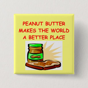 peanut butter 2 inch square button