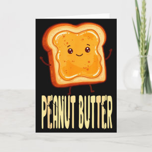 Peanut Butter & Jelly Matching Couple Friends Card